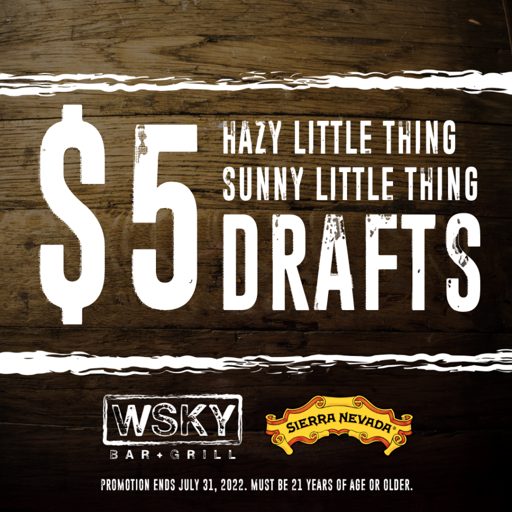 $5 Sunny and Hazy Little Thing Drafts